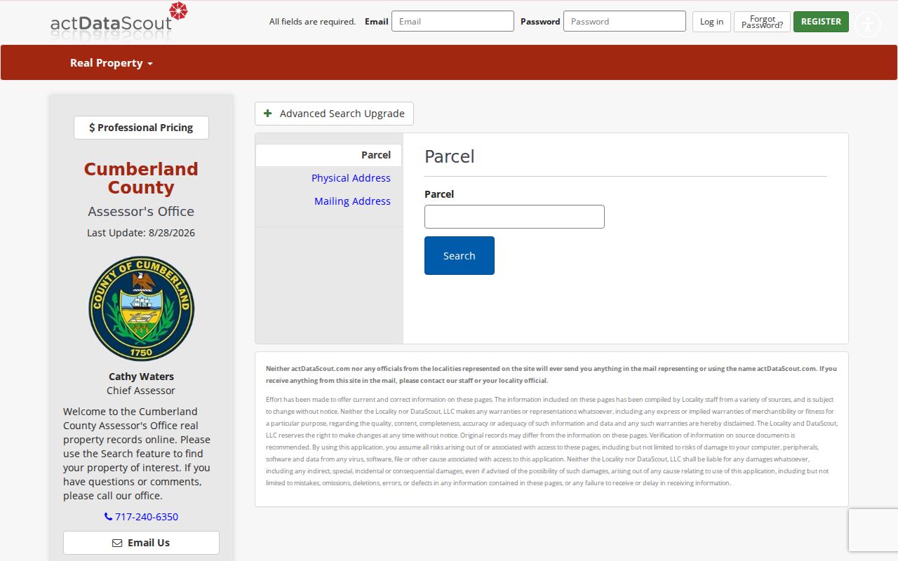 East Pennsboro Township residents directory view of Cumberland County DataScout property search
